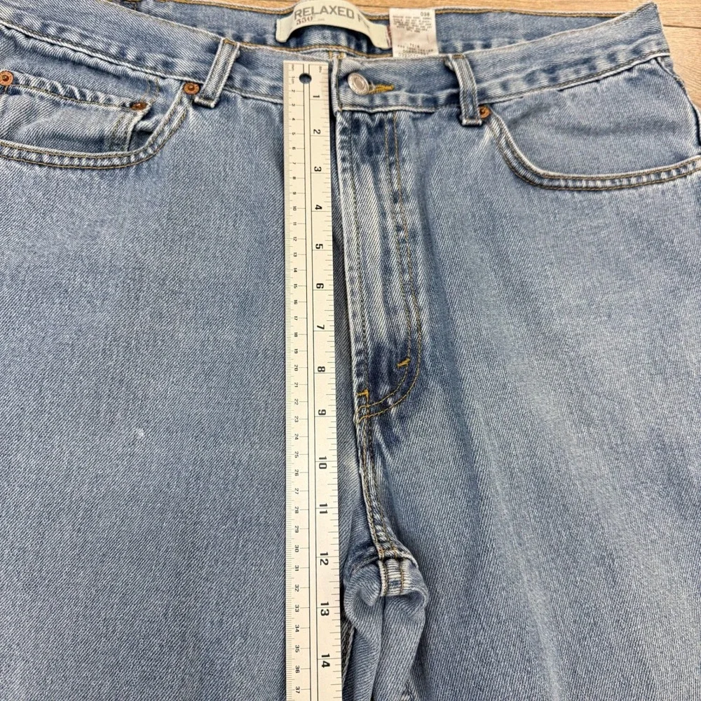 Levis 550 Relaxed Fit Jeans Mens 38x29 Blue Denim Medium Wash 00550-4891‎